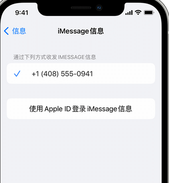 甘谷apple维修iPhone上无法正常发送iMessage信息 